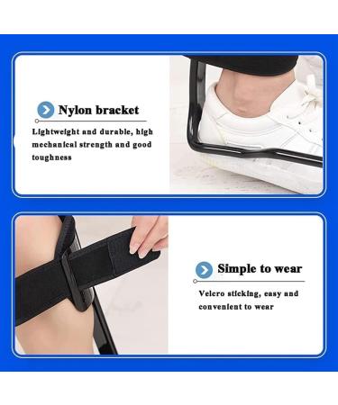 QIUFANGY Drop Foot Brace Relieve Foot Drag Ankle Foot Orthosis - Large - Buy Online on GoSupps.com