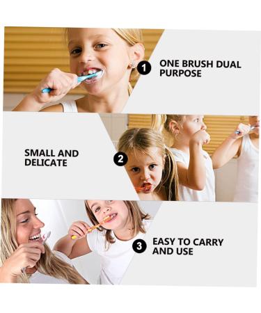 Gatuida Baby Toothbrush Set - Soft Bristles Toddler & Children Toothbrushes for Ages 1-2 | Gentle Oral Care for Kids - Buy Online on GoSupps.com