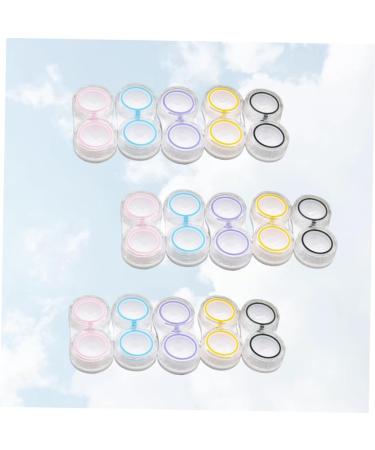 JECOMPRIS 15-Pack Lens Container & Colored Contact Lens Carrying Bag - Stylish Accessories for Eye Care - Buy Online on GoSupps.com