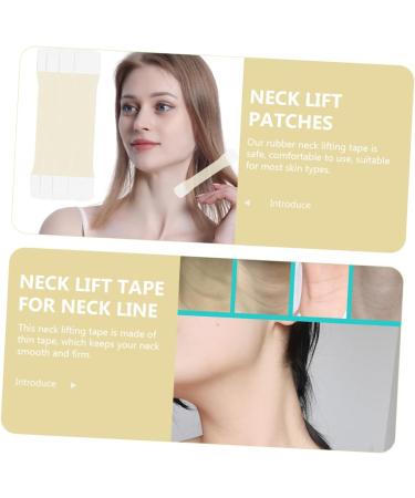 SEWACC 4pcs Neck Lift Stickers Lifting Belt Face Lifter Tape Elastic Neck Lift Tape Swan Neck Nursing Belt 1 count (Pack of 1) As Shown a - Buy Online on GoSupps.com