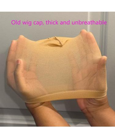 Miaubaa 6 Pieces HD Thin Stocking Wig Caps for Women | Stretchy Nylon Wig Cap for Lace Front Wig - Buy Online on GoSupps.com