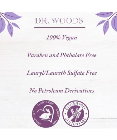 Dr. Woods Exfoliating Lavender Bar Soap 5.25 oz (Pack of 6) with Organic Shea Butter - Buy Online on GoSupps.com