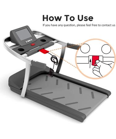 Universal Treadmill Safety Key for Proform, Weslo, Reebok, Epic, Golds Gym, Freemotion, Healthrider - Plastic Key - Buy Online on GoSupps.com