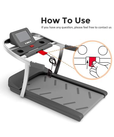 Universal Treadmill Safety Key for Proform, Weslo, Reebok, Epic, Golds Gym, Freemotion, and Healthrider - Upgrade Plastic - Buy Online on GoSupps.com