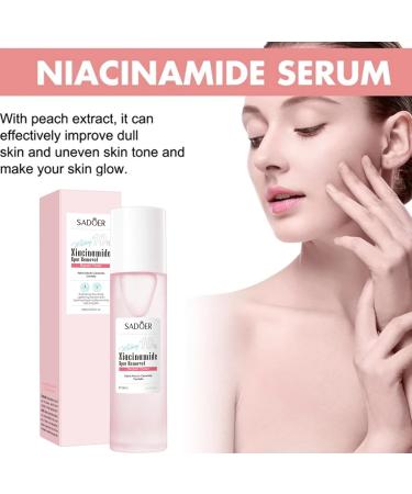 Nicotinamide Facial Essence Female Facial Brightening Essence Moisturizing and Desalting Dull Essence Pore Constrictor Black spot remover 35ml Facial anti-Wrinkle Essence - Buy Online on GoSupps.com