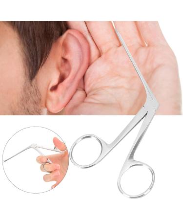 Stainless Steel Ear Forceps for Precision Ear Cleaning and Wax Removal | Ear Pick Tool for Effective Ear Treatment - Buy Online on GoSupps.com