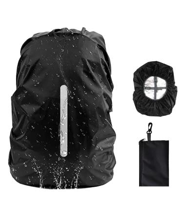 GUKOY Waterproof Backpack Rain Cover with Reflective Strap (18-70L) 2 Adjustable Anti Slip Cross Buckle Strap Rainproof Snowproof Dustproof Anti-Frost Covers XL (for 56-70L backpack)