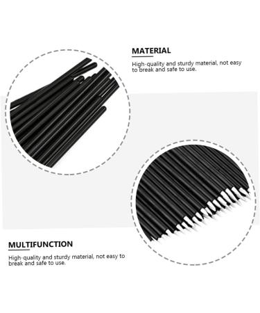 TOVINANNA 100pcs Disposable Eyeliner Makeup Brush Applicator Fiber Eyeliner Brush Cosmetic Eye Sticks Eyeliner Brush for Girl Eyeliner Brush Head Fiber Eyeliner Head Makeup Eyeliner Brush - Buy Online on GoSupps.com