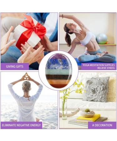 Osdue Healing Crystal Stones | Natural Colorful Heart Gemstones for Meditation & Energy Balancing - Perfect Valentine's Day Gift - Buy Online on GoSupps.com