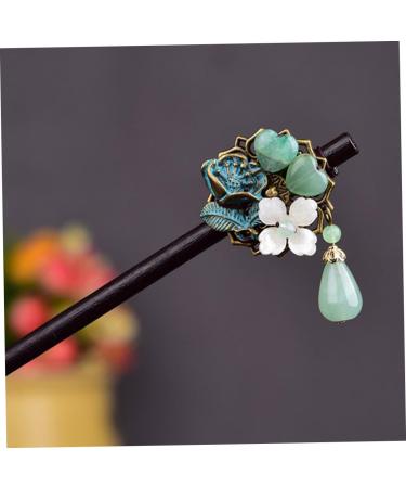 FRCOLOR Hanfu Hairpin Wooden Hair Stick Chinese Retro Hairpins Bun Hair Clip Chinese Bridal Hair Pin Japanese Hair Sticks Chinese Hair Sticks Vintage Classic Bride China - Buy Online on GoSupps.com