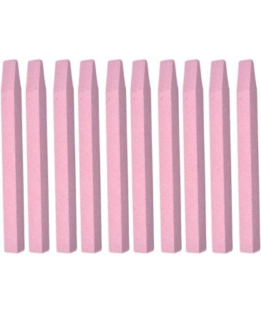lmoikesz 5 Set of Precision Grinding Professional Grade Nail File Cuticle for Smooth and Polished Margin Easy to Use Stone Pink Pink 5Set - Buy Online on GoSupps.com