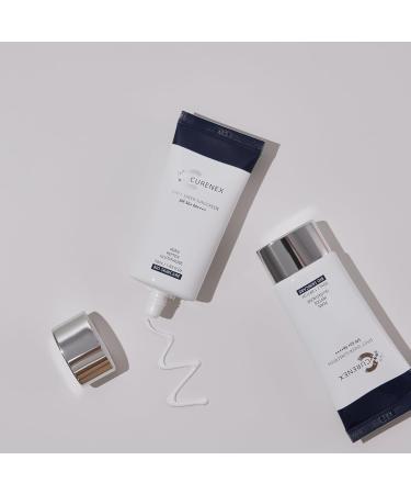 CURENEX Daily Sheer Sunscreen SPF50+ PA++++ provides comprehensive protection against UVA+UVB rays while revitalizing skin with PDRN and multi-peptide complex. (1.69 fl.oz.) - Buy Online on GoSupps.com