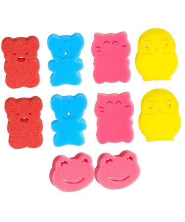Buy Healifty 40 pcs Children s Bath Sponge Loofah | Soft Foam Body Scrubber for Baby & Kids | Perfect Shower & Bath Brush - Buy Online on GoSupps.com