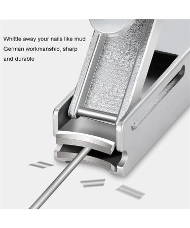 1Pc Stainless Steel Nail Clipper Anti-Splash Nail Clipper Foldable Storage Nail Clippers for Househeld C1 - Buy Online on GoSupps.com