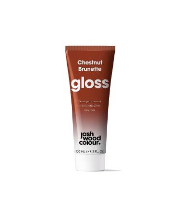 Josh Wood Hair Gloss (Chestnut Brunette) - Semi-permanent gloss warm mocha tones refreshes and revives brown hair - Lasts up to 6 washes - 100% Vegan - Cream (100ml) - Buy Online on GoSupps.com