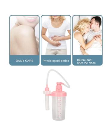 Vaginalusche - Reusable 500 ml Vaginal Cleaning System | Manual Pressure Shower for Women | Ideal for Postpartum Care - Buy Online on GoSupps.com