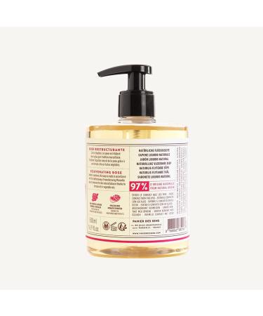 Panier des Sens Rose Foaming Marseille Soap Hand Wash 16.9 Fl.oz - Made in France - Buy Online on GoSupps.com