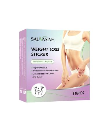 Slimming Belly Button Patch Fast Slimming Patch Belly Slimming Patch Burn Fat Effective Detoxs Slimming Belly Button Patch Thin Hair Tie (black One Size) One Size Black