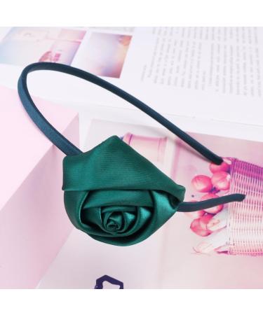 hgnxa Vintage Floral Headband Rose Headband Valentine Headband For Women Rose Flower Headband Wedding Headband Flower Crown - Buy Online on GoSupps.com