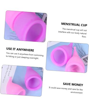 Buy Healvian Silicone Period Cup - Soft Rubber Replacement for Women | 1 Pack Violet Purple - Buy Online on GoSupps.com