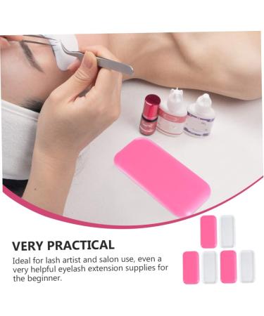 Minkissy 6pcs False Eyelash Extension Pad | Silicone Lash Pallet for Loose & Fake Lashes | Best Eyelash Extension Tools - Buy Online on GoSupps.com