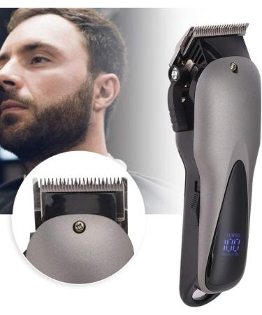 Adjustable Hair Clipper Trimmer with USB Charging Oil Hair Special Round Cutter Head Comfortable Handle Two Gears Four Gear Fine Adjustment Tail Hook Design Convenient Use - Buy Online on GoSupps.com