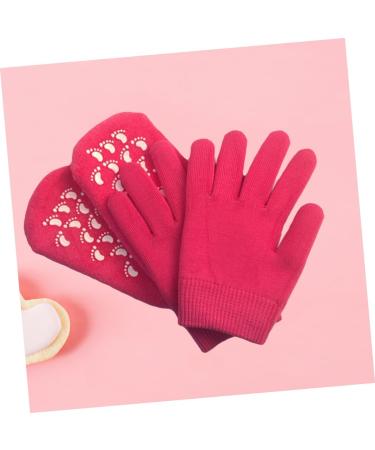 FRCOLOR Gel Heel Sleeves Foot Heel Protector Dry feet Silicone Socks Moisturizing Heel Socks Silicone Heel Socks Moisturizing Toe Socks Gel Ankle Socks Silicone Gel spa Socks Indoor Gloves - Buy Online on GoSupps.com