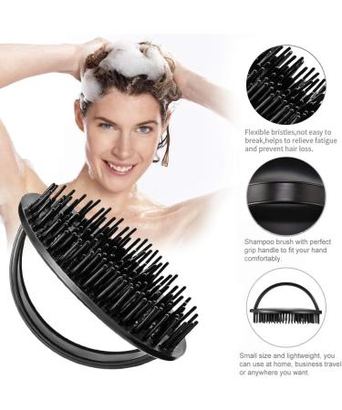 Lespar Shampoo Brush - Gentle Silicone Scalp Massager for Wet & Dry Use | Ultimate Hair & Body Washing Solution - Buy Online on GoSupps.com