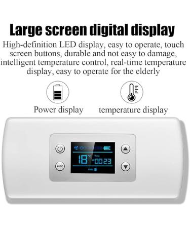 Portable Insulin Refrigerator Large Capacity Portable Medication Cooler Case Precise Temperature Control (2-18Â°) Low Noise Mute For Travel Interferon Drug Storage Without Battery - Buy Online on GoSupps.com