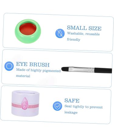 FOMIYES 3pcs Lipstick Blush Eye Shadow Delicate Blusher Compact Blusher Healthy Blusher Eyeshadow Ceramics - Buy Online on GoSupps.com