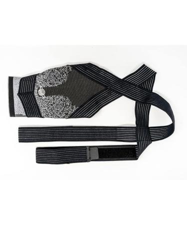 Space Brace - Shoulder Brace - Titan Gel Shoulder Brace with BreathSaver Smart Strap System - Supports Movement Reduces Joint Separation Improves Stability and Circulation (Large) (Medium)