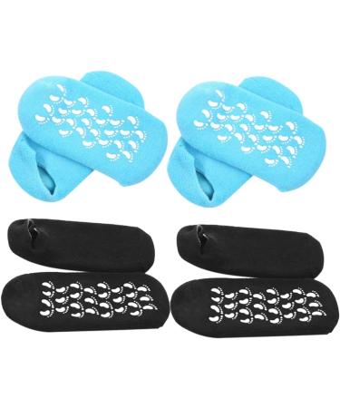 Ipetboom 2 Pairs Gel Socks for Women Overnight Short Socks for Women Moisturizing Sock Calluses Socks Feet Moisturizer Socks Ladies Socks Spa Socks for Dry Feet Nursing Socks Women's Foot - Buy Online on GoSupps.com