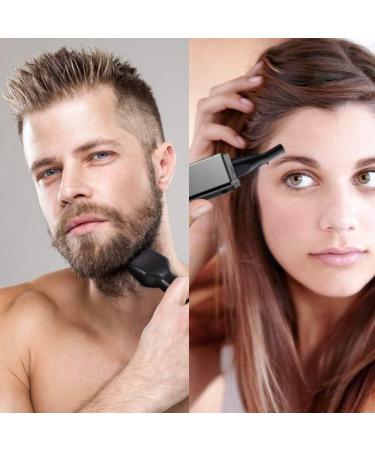 Buy 4-in-1 Ear & Nose Hair Trimmer - Painless Electric Eyebrow & Facial Hair Remover for Men & Women - Waterproof Dual Edge Blades - Buy Online on GoSupps.com