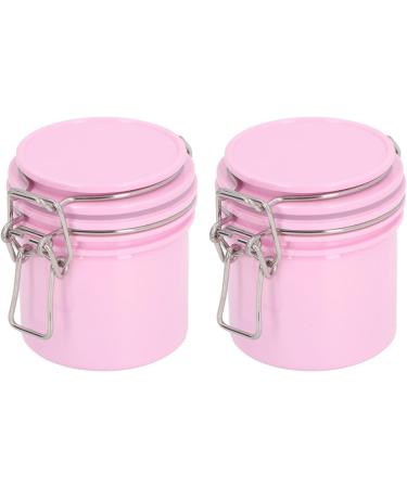 Pot de Stockage de Colle Cils de Grande capacit avec Boucle d' tanch it Emp che le S chage et la Chute Rapides Parfait pour les Extensions (Rose) - Buy Online on GoSupps.com