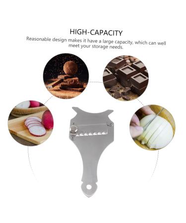 Bestonzon Cheese Cutter & Truffle Razor Set - Stainless Steel Vegetable & Chocolate Cutting Tools (2 Pieces) - Buy Online on GoSupps.com