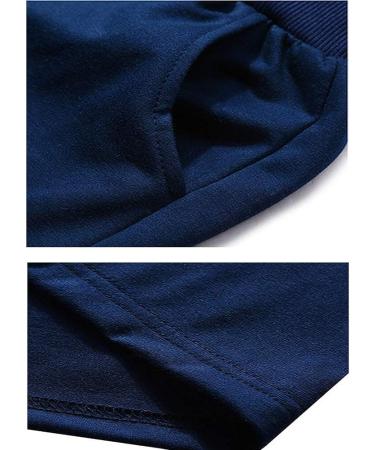 PASOK Men's Casual Tracksuit Set - X-Large Short Style Blue - Buy Online on GoSupps.com