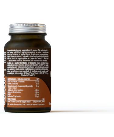 HIFASDATERRA Mico Chaga+Vitamines C 70 Capsules - Buy Online on GoSupps.com