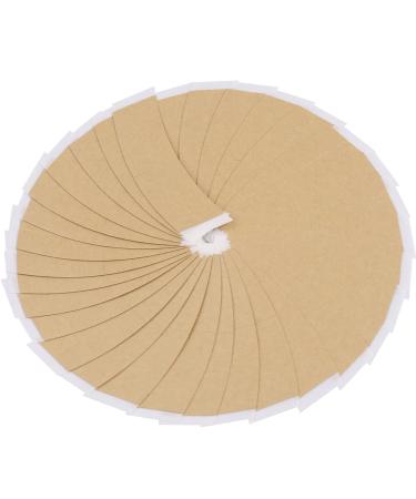 Kalolary 36Pcs Lace Front Tape Support For Wigs Water-Proof Strong Shape C Curve Tape For Lace Wigs Toupee and Hairpiece Hair Extensions Tape Adhesive Glue Strips Wig Tape Double Sided (Khaki)