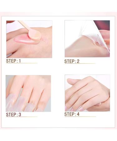 Rose Hand Wax Peeling Mask - 100g Moisturizing Treatment for Dry Aging Hands | Skin Care Gift - Buy Online on GoSupps.com