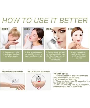 Pore Vacuum with Camera for Blackhead Removal - Real-Time Pore Minimizer and Acne Treatment Tool (Purple) - Buy Online on GoSupps.com