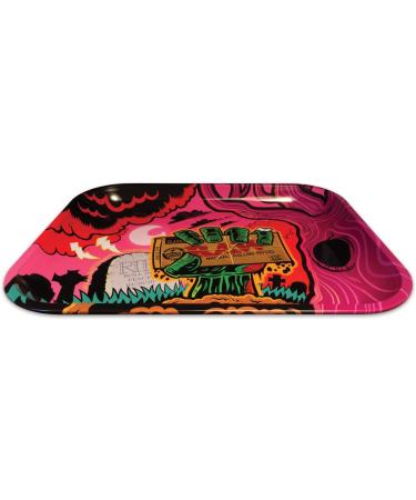 RAW Zombie Rolling Tray - Large (13.5 x 11 x 1.25) - Includes RAWthentic Certificate | American Rolling Club Scoop Card - Buy Online on GoSupps.com