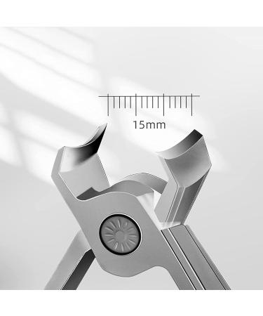 UNbit Nail Cutter Heavy Duty Nail Cutter Toenail Clipper for Thick Nails with Metal Nail File - Buy Online on GoSupps.com