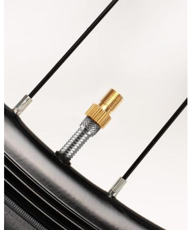 Henmi Bicycle Valve Adapter 2 Series - DV SV to AV | French Valve & Autoventile Adapter | Compatible with Sclaverand & Dunlop - International Shipping - Buy Online on GoSupps.com