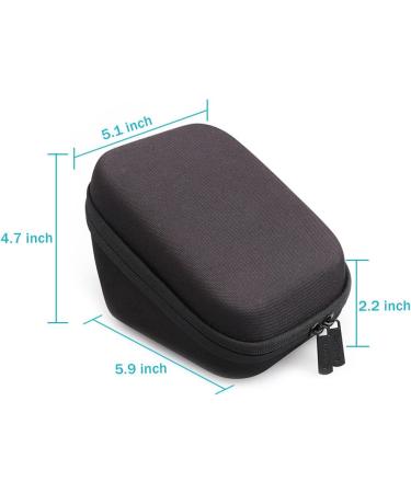 Hard Case Travel Bag for Omron BP742N 5 Series Blood Pressure Monitor - Fits Standard and Large Arm Cuff - Buy Online on GoSupps.com