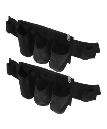 FRCOLOR 2 Pi ces Pochette Banane Pour Huiles Essentielles Et Lotions De Massage tui De Transport Portable Avec Compartiments De Rangement Pour Masseurs Et Professionnels