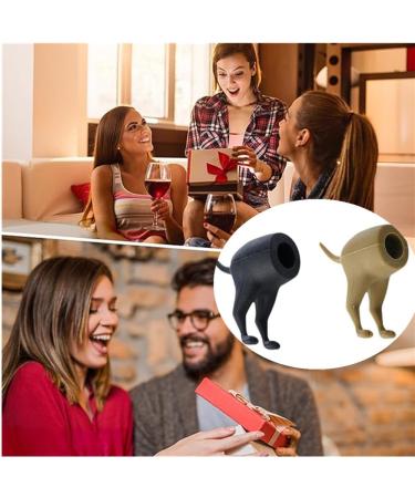 Funny Pooping Dog Butt Toothpaste Topper Pooping Toothpaste Cap Toothpaste Dispenser Funny Toothpaste Dispenser for Daily Creative Bathroom Accessories - Buy Online on GoSupps.com