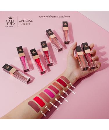 Liquid Matte Lipstick - Flirty Orange Red | Long-Lasting & Vibrant Color | International Shipping Available - Buy Online on GoSupps.com