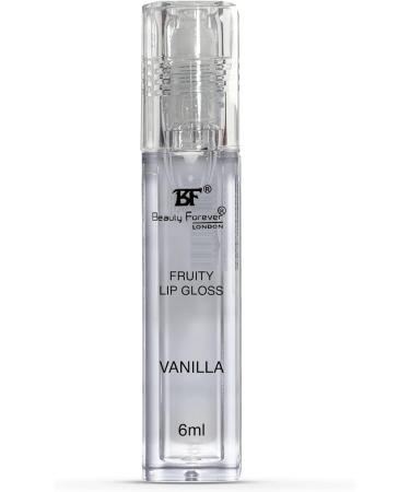 Beauty Forever Fruity Roll on Lip Gloss Moisturising & Hydrating Available in 4 Flavours 6ml (Vanilla) - Buy Online on GoSupps.com