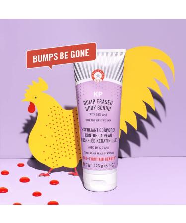 First Aid Beauty KP Bump Eraser Scrub 2oz - Exfoliant for Keratosis Pilaris with 10% AHA - Buy Online on GoSupps.com