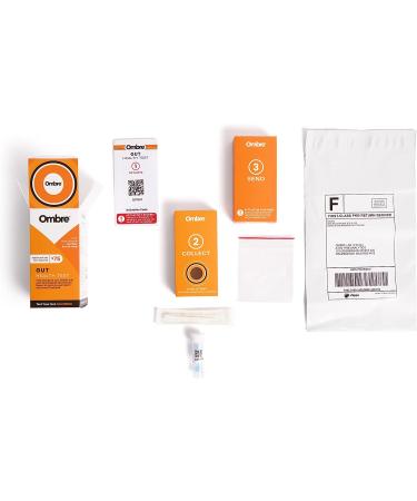 Ombre Gut Health Test Kit: Microbiome At-Home Testing for Customized Food & Probiotic Recommendations - Buy Online on GoSupps.com